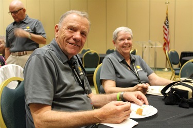 Happy participants