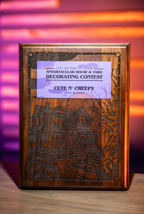 Cute n Creepy plaque