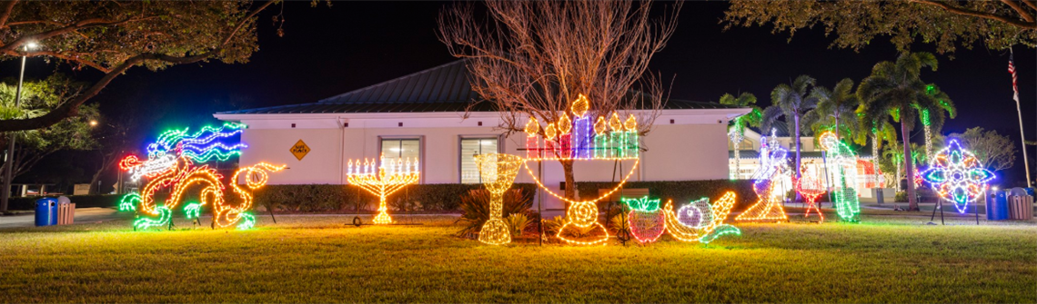 PSLinLights displays at the Community Center 2024