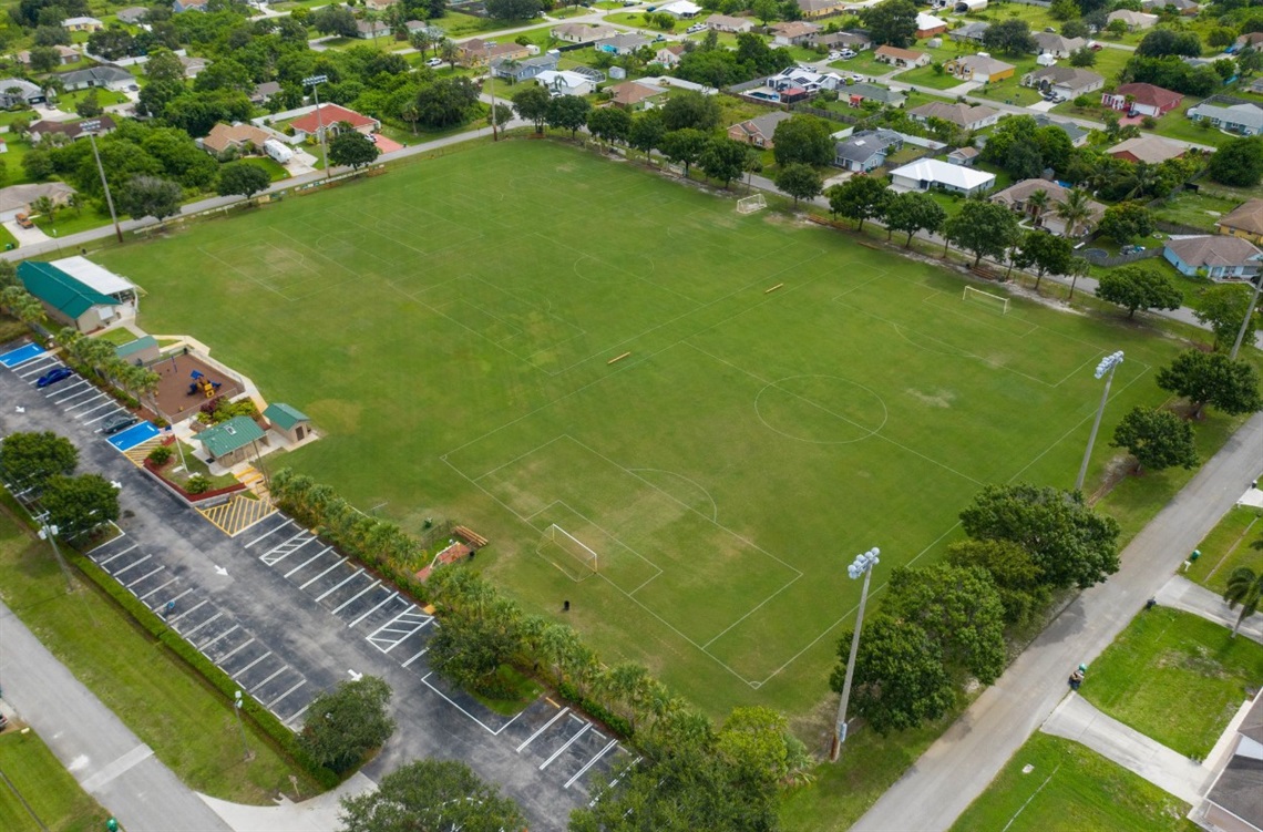 Swan Park aerial