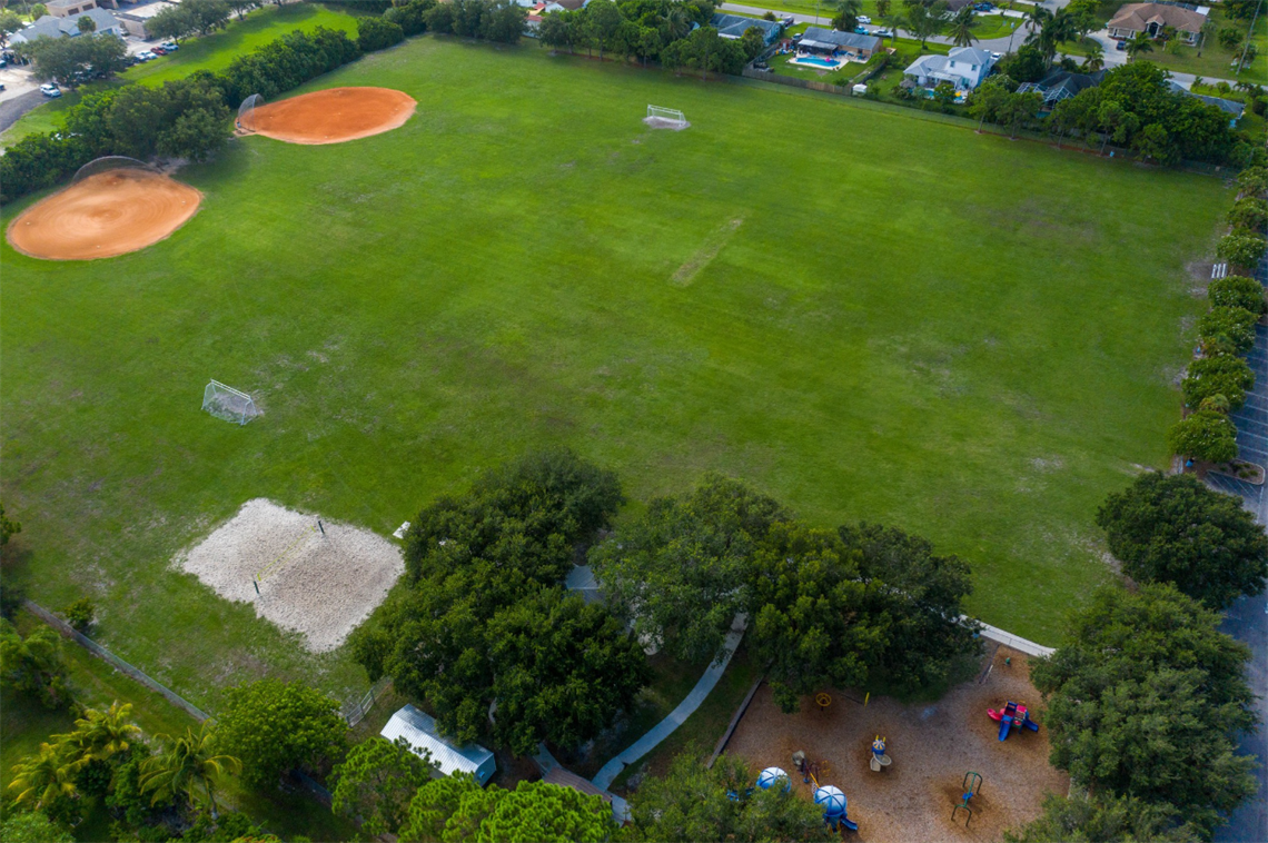 Turtle Run Park aerial