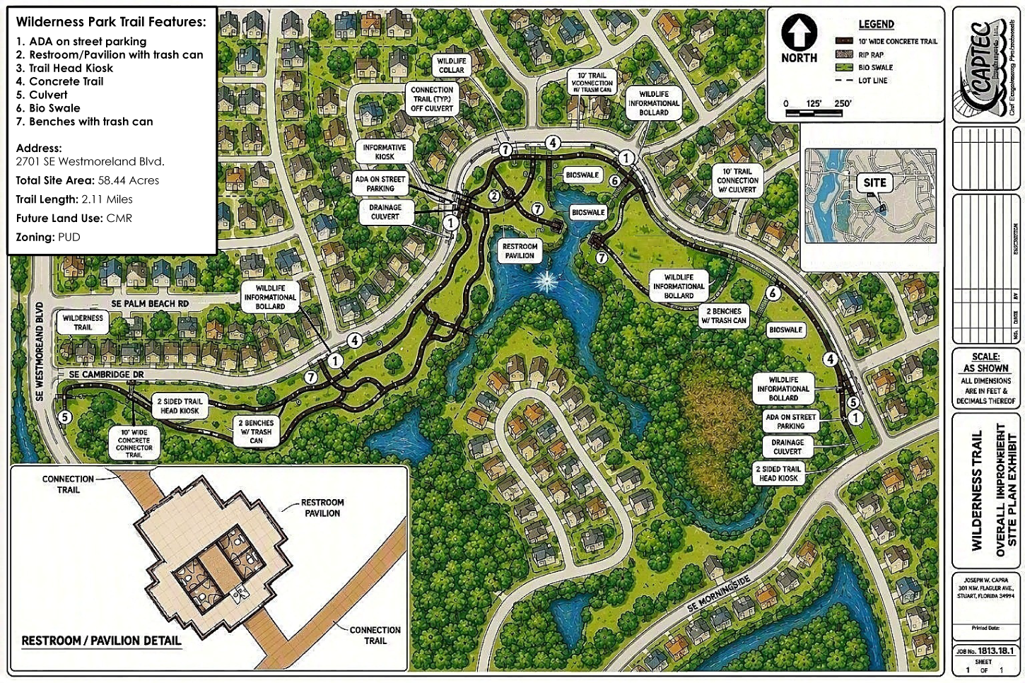 Wilderness Park Trail Map