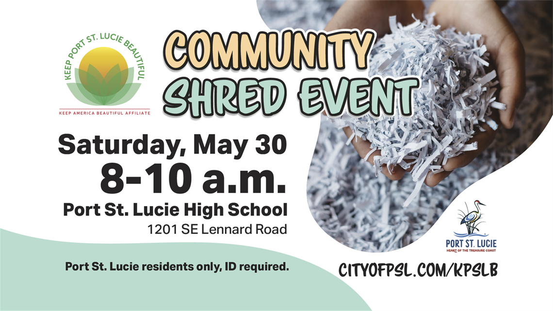 Community Shred Event 2026