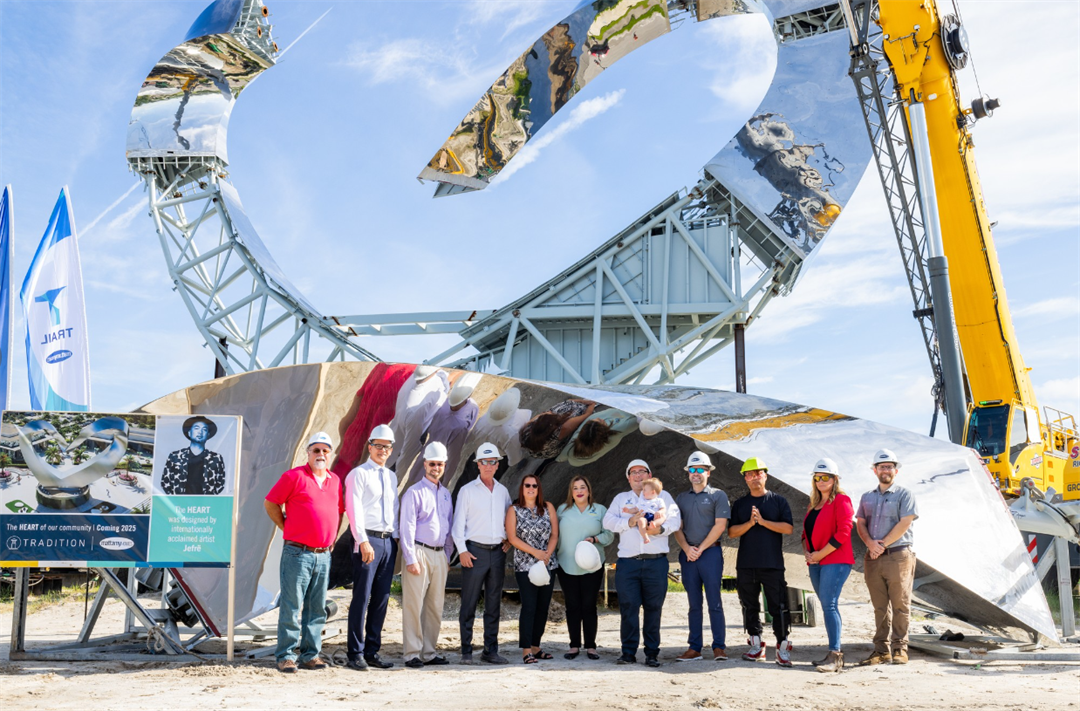 Mattamy Homes Nears Completion of World's Tallest Heart Sculpture