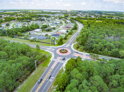 East Torino Parkway roundabout