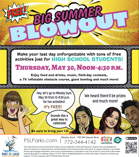 End of School Summer Blowout event image