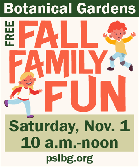 Fall Family Fun at the Gardens