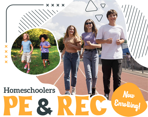 Homeschoolers PE & Rec Flyer 2025