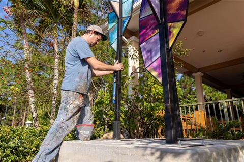 New Public Art at Botanical Gardens
