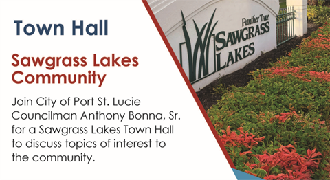 Sawgrass Lakes Town Hall 2025