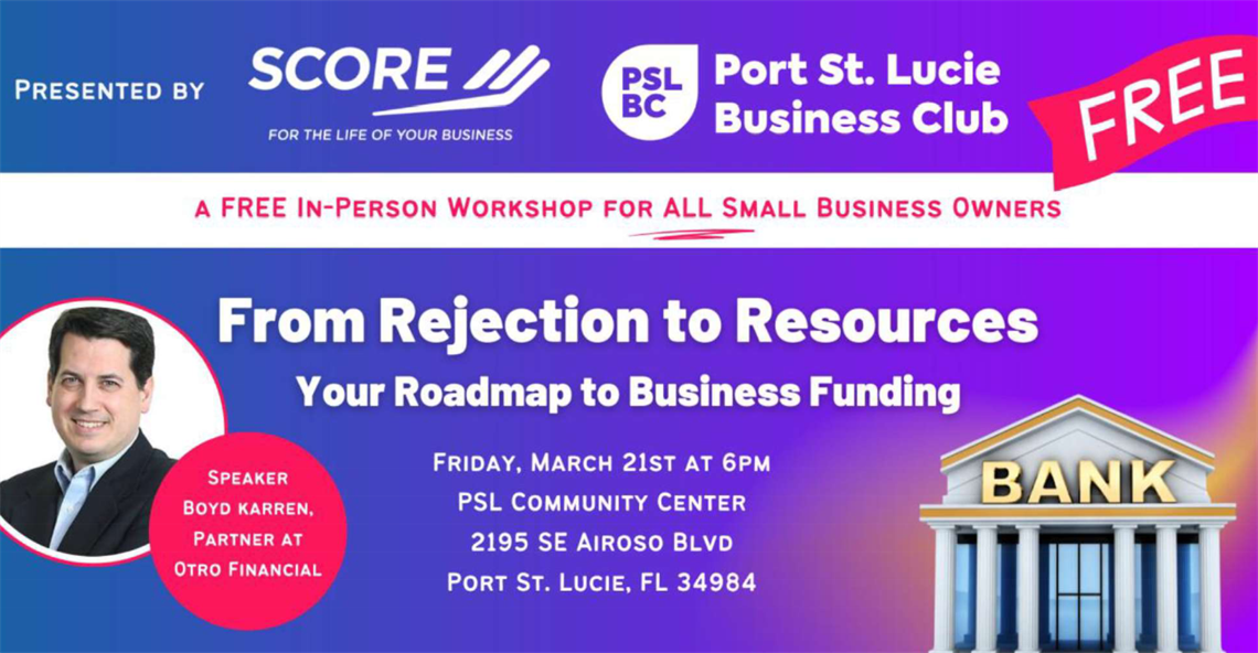 SCORE Rejection to Resources Flyer 3-21-25