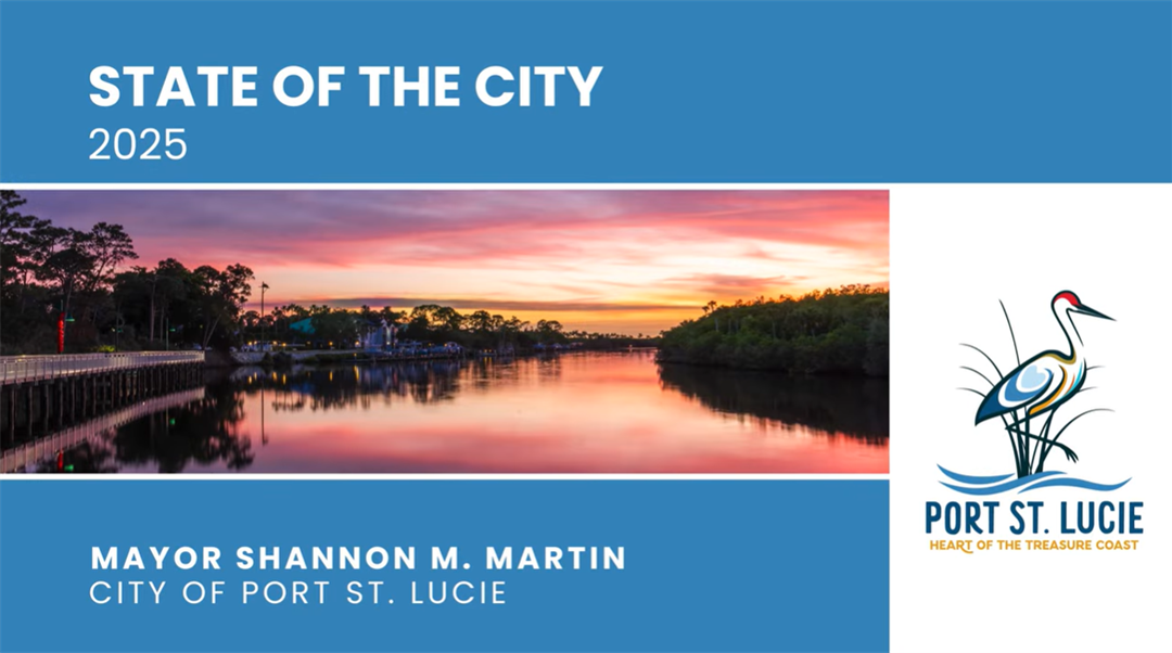 PSL Mayor Shannon M. Martin presents State of the City Message