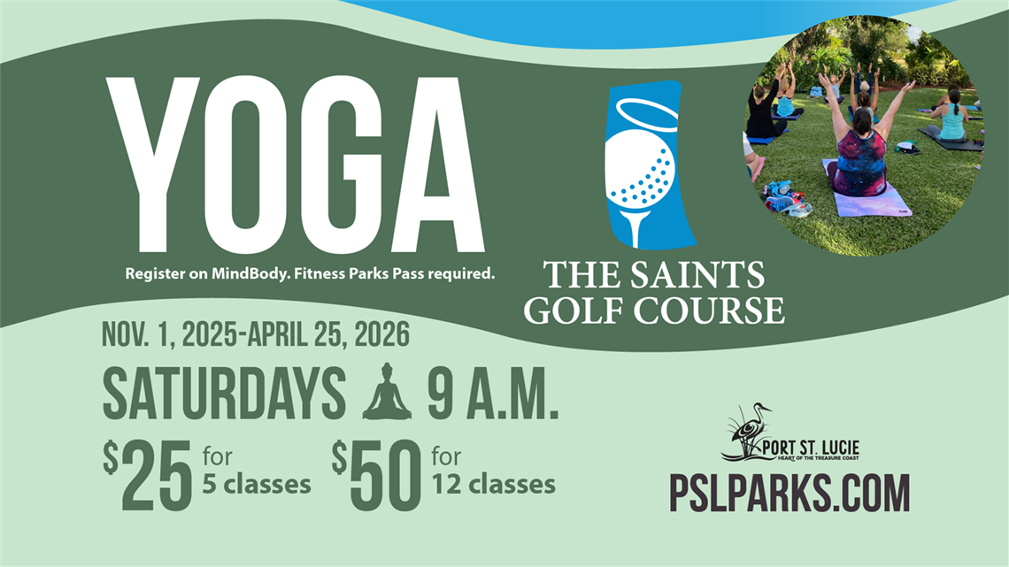 Yoga at The Saints 2025-2026