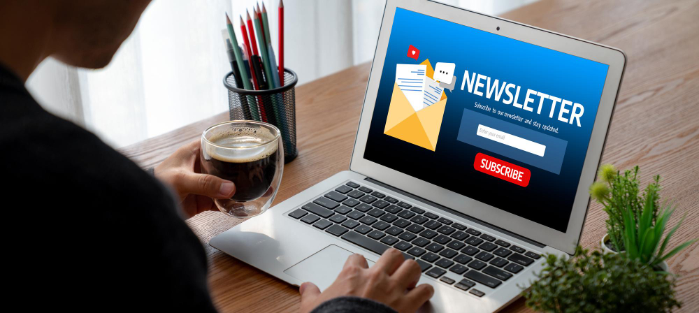 newsletter on computer