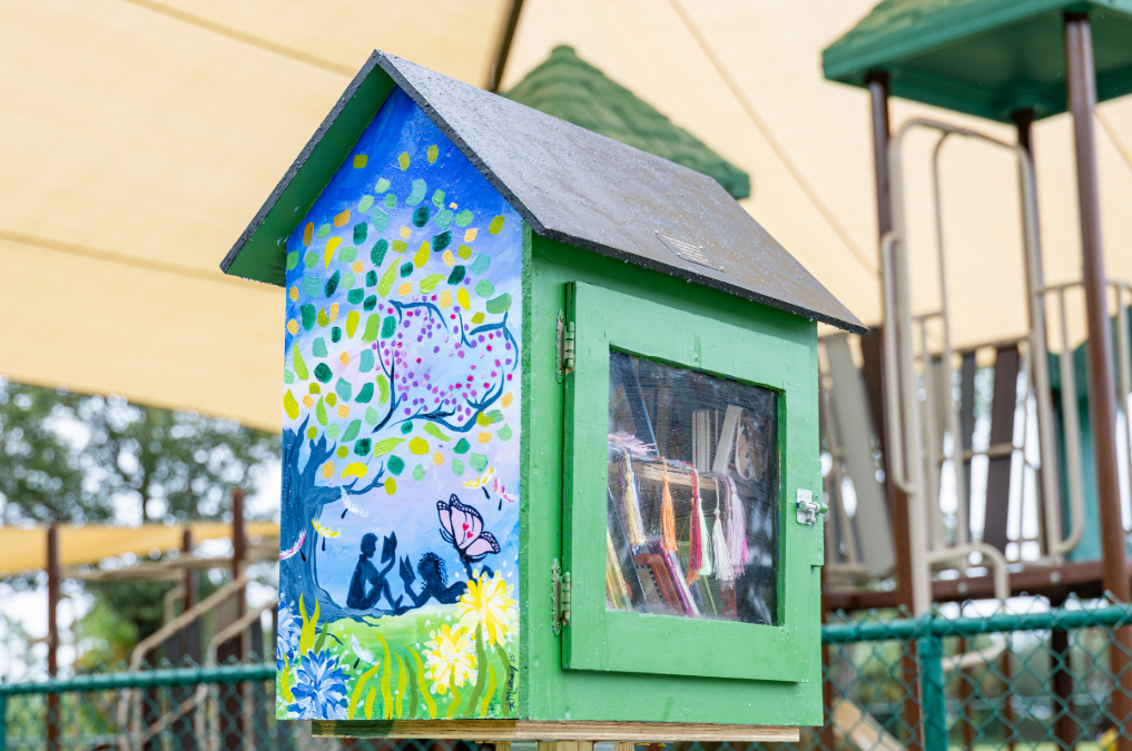 Little Free Library at Woodland Trails