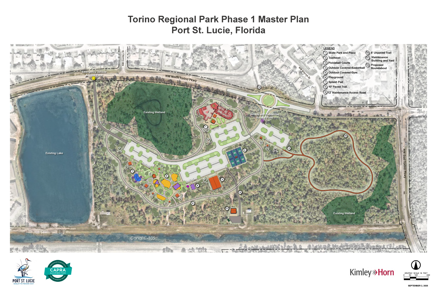 Torino Regional Park Phase 1 Master Plan 2025