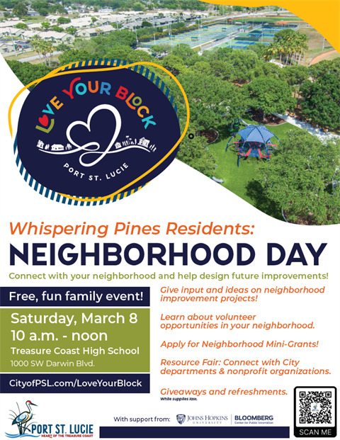 Love Your Block Neighborhood Day 3-8-25 Flyer