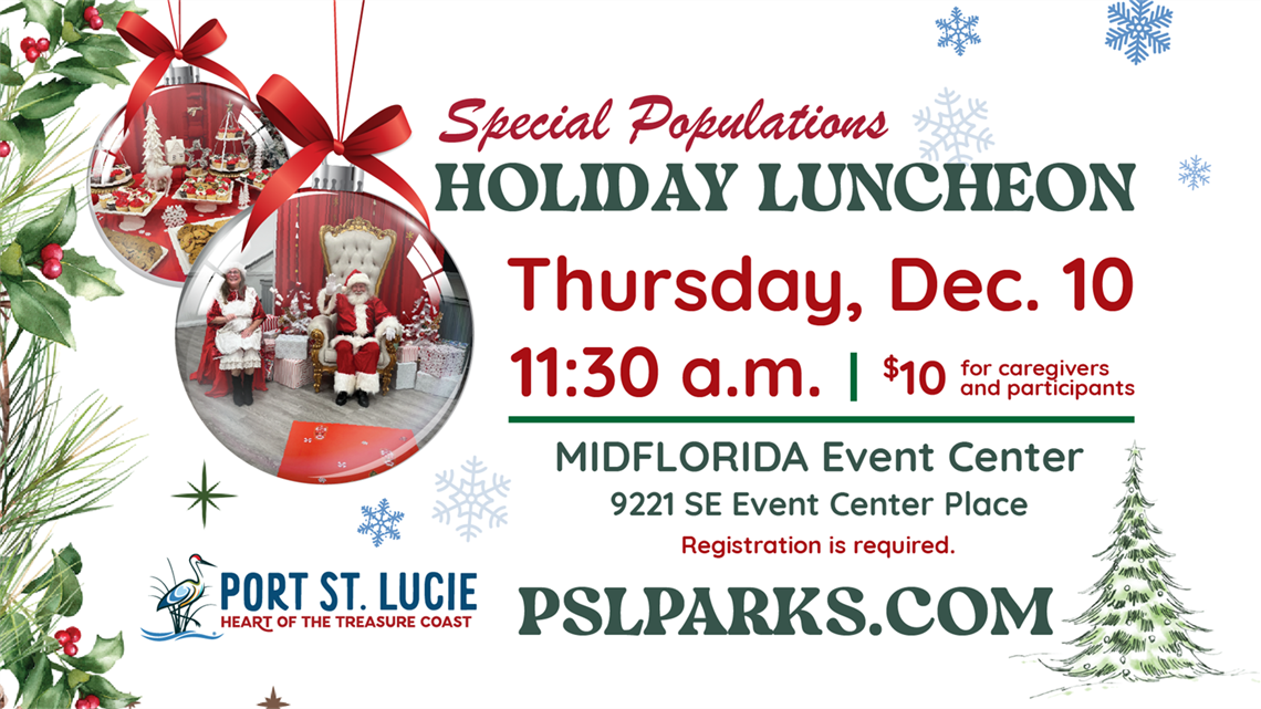 Special Populations Holiday Luncheon