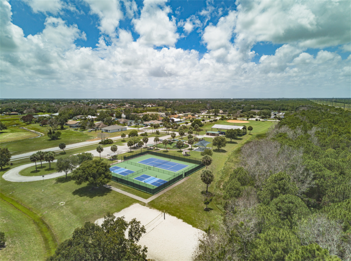 Charles E Ray Park aerial 2