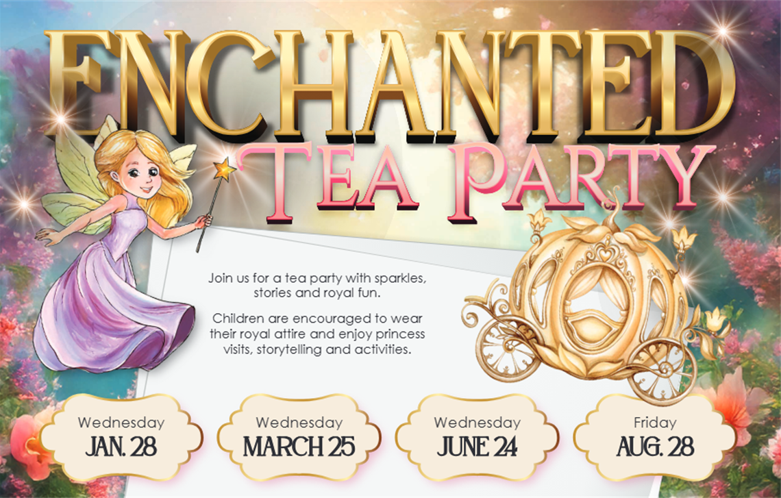 Enchanted Tea Party Flyer 2026