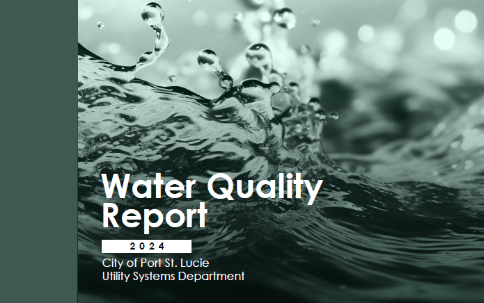 Water Quality Report 2021 cover