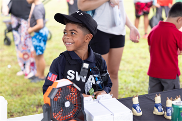 National Night Out 2024 attendee