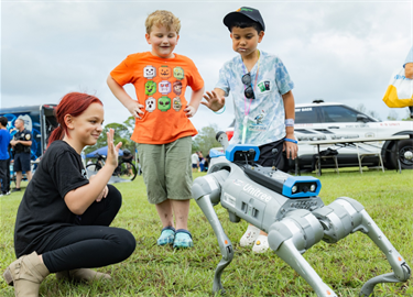 National Night Out 2024 Robodog Demo