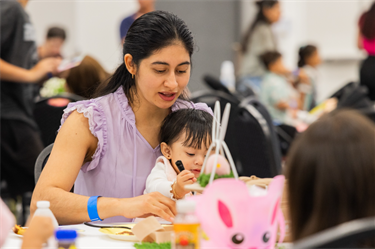 Easter Breakfast crafting activity