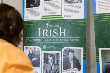 Irish Fest historical poster